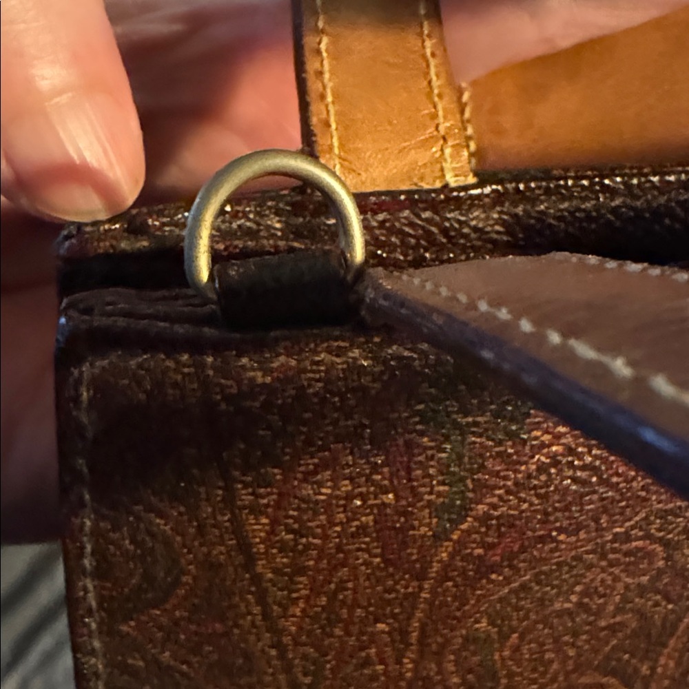 Etro Brown and Tan Handbag - Picture 9 of 9